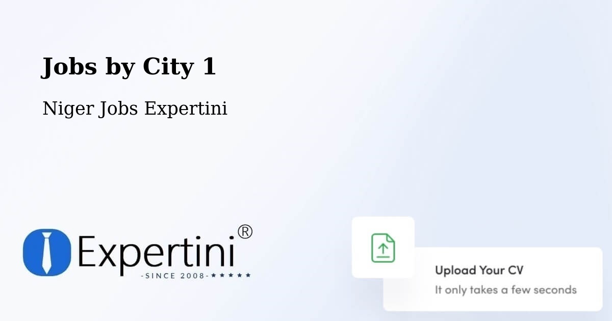 City Jobs in Niger - Expertini