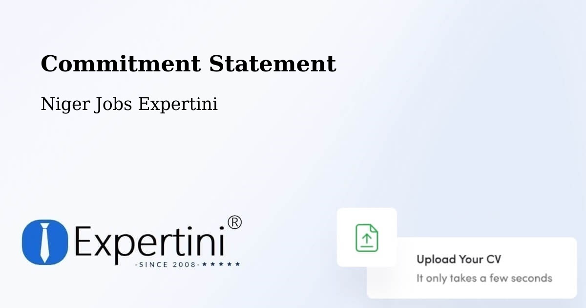 Corporate Commitment – Département De Loga - Niger Jobs Expertini